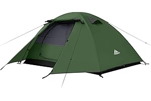 Forceatt Camping Tent 2/3/4 Person, Professional Waterproof & Windproof Lightweight Backpacking Tent Suitable for Outdoor,Hiking,Camping, Mountaineering and Travel
