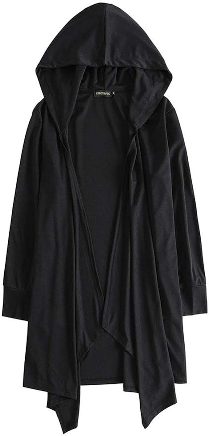 long cloak hoodie