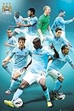 Manchester City FC 2012/13 Players Sports Poster