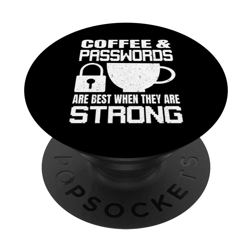 White Hat Hacker Design For A Cyber Security Specialist PopSockets Swappable PopGrip