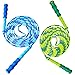 MyLifeUNIT Double Dutch Jump Rope for Kids, 10 Feet skipping rope with plastic segmentation (Pack of 2)