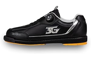 3G Dial Racer Black/Chrome Left Handed Mens Bowling Shoes