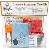 Monster Saxophone Care and Cleaning Kit | Swabs, Cork Grease, and More! Everything You Need to Take Care of and Clean Your Saxophone!