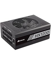 Corsair HX Series, HX1200, 1200 Watt, Fully Modular Power Supply, 80+ Platinum Certified, Model Number: CP-9020140-NA