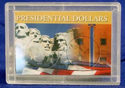 Harris 2x3 Permalock Holder 2 PRESIDENTIAL DOLLARS