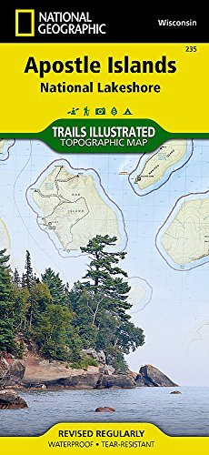 Trails Illustrated Map: Apostle Islands National Lakeshore
