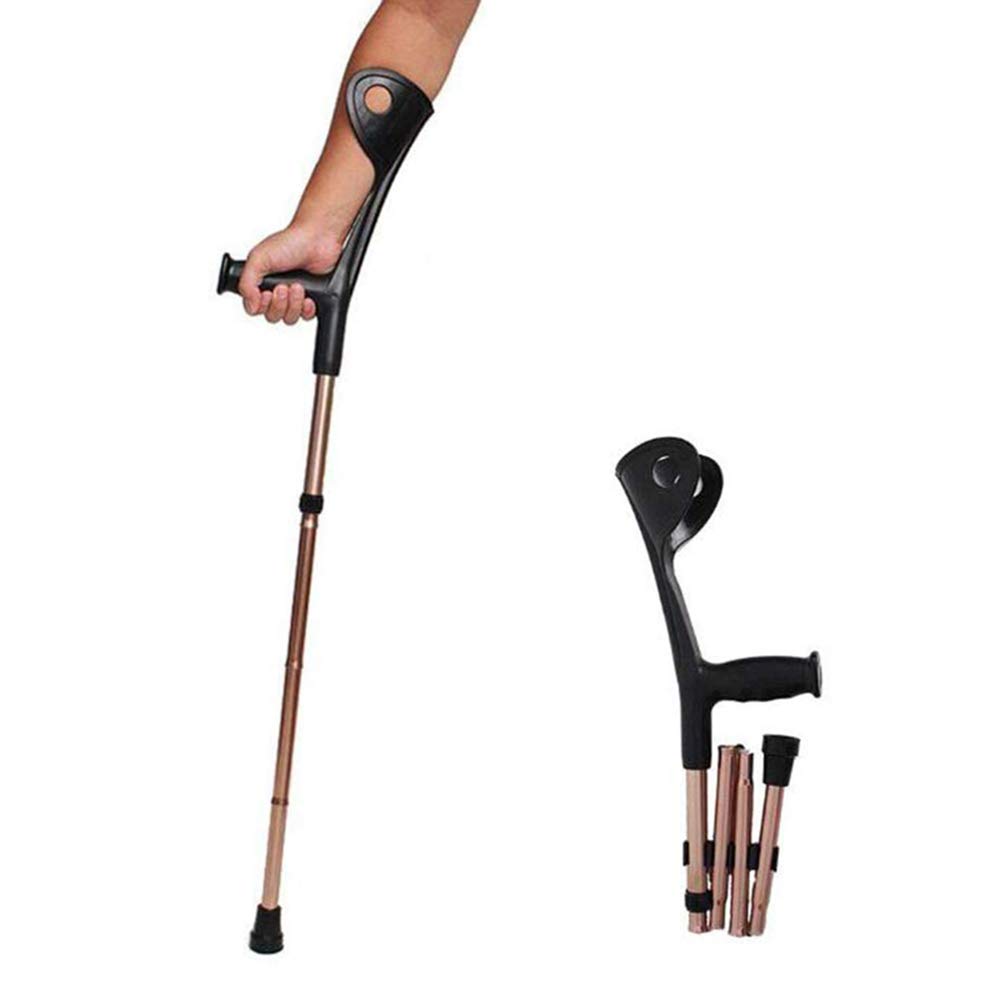 Crutch Folding Elbow, Aluminum Alloy, Four Folds, Elbow