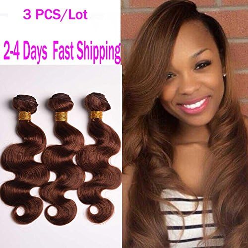Fashion Lady Hair Top Quality Peruvian Virgin Body Wave Hair 3 Bundles/4Bundles 9a Remy Silky Body Hair Weave Virigin Body Human Hair Weft Extension Any Colors