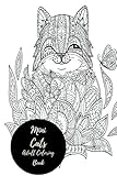 Mini Cats Adult Coloring Book: Travel To Go, Small Portable Cats & Kittens. Stress Relieving, Relaxing Coloring Book For Grownups, Men, & Women. Moderate & Intricate One Sided Designs. by 