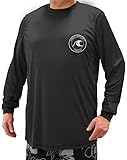 Big & Tall Men's Long Sleeve Swim Shirt - Loose Fit