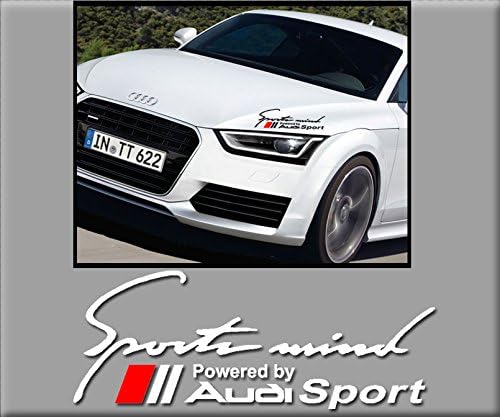 PEGATINAS SPORT MIND AUDI R247 VINILO ADESIVI DECAL AUFKLEBER STICKERS CAR VOITURE SPORT RACING
