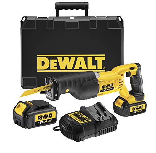 DeWalt Akku-Säbelsäge (18V, elektrische Hubzahl-Regulierung und elektronische Motorbremse, werkzeuglose Sägeblatt… – Bild 5