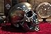 SUMMIT COLLECTION Decorative Bronze Colored Skull Head Skeleton Figurine Statue