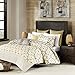 INK+IVY Ankara 200TC Comforter Set, King, Yellow