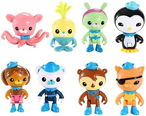 Toys Games Action Figures 3x Octonauts Plush Captain Barnacles Kwazii Peso Fisher Price Kid Toy Xmas Gift
