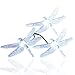 ApexPower Solar Outdoor String Lights Decorative Light 8 Modes 20LED Dragonfly Waterproof Light for Party, Wedding, Patio, Yard, Home, Landscape, and Holiday Decorations (Cool White)