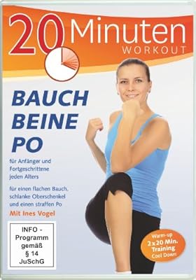 20 Minuten Workout - Bauch Beine Po [Alemania] [DVD]: Amazon.es: Ines Vogel, Ilka Vogel, diverse, Ines Vogel, Ilka Vogel: Cine y Series TV