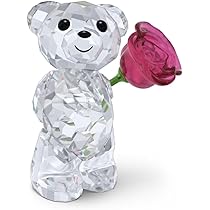 SWAROVSKI✨️kris bear-say it with roses 置物 Swarovski Kris Bear - Say it with Roses