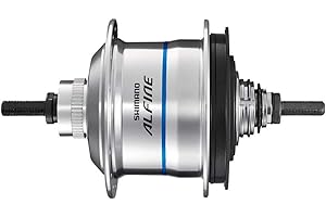 SHIMANO Alfine 8-Speed Internal Bicycle Gear Hub - SG-S7051-8 (Silver - 32H)