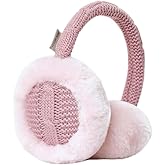 MGGMOKAY Unisex Warmer Earmuffs Winter Outdoor Earmuffs for Women and Men Foldable