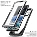 Poetic Galaxy Note 8 Case, Guardian [Scratch Resistant Back] [360 Degree Protection] Full-Body Rugged Clear Hybrid Bumper Case with Built-in-Screen Protector for Samsung Galaxy Note 8 Black