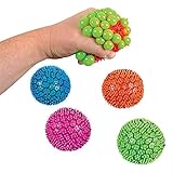 Rhode Island ovelty BASQGRA Mesh Squishy Ball (25 Pack), Assorted Colors