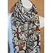 P & R Women's Print Owl Bird Patterns Scarves Shawl Large Size18090cm Voile Soft Wraps