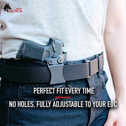 WOLF TACTICAL Heavy Duty Simple EDC Belt Stiffened 2Ply 1.5” Nylon
