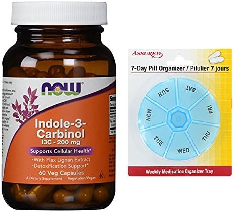 AHORA indol 3-Carbinol (I3C) 200 mg, 60 vegetales cápsulas