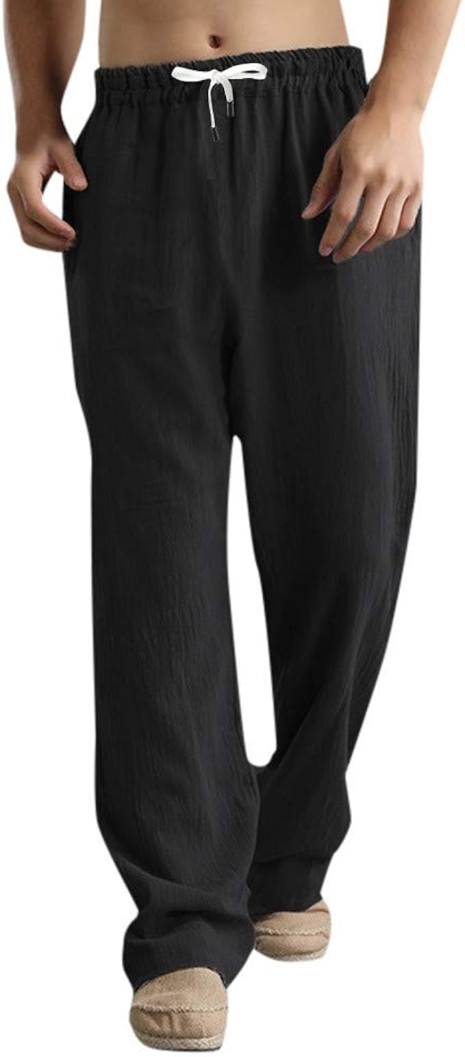 wide leg jogging pants mens