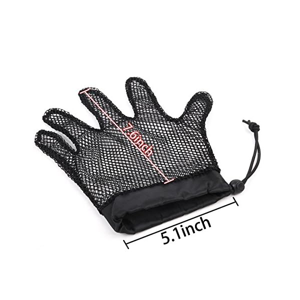 Maxcatch Fish Landing Glove Fishing Mesh Glove MasterBasser