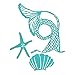 Spellbinders Jane Davenport MerTail Etched/Wafer Thin Dies, Teal