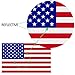 Reflective Subdued American Flag Sticker 3
