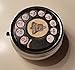 Rotary Phone Pill Box Case Vintage Telephone Pop Art Imagery