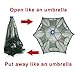 RG Portable Foldable 4/6/8/10/12/16 Holes Automatic Fishing Net Landing Net Trap Cast Dip Cage Fish Shrimp Trap Fish Net Minnow Crayfish Crab Baits Cast Mesh Trap (Automatic 10 Sides 10 Holes)