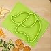 Nuby Sure Grip Elephant Silicone Placemat, Green