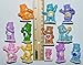Care Bears Deluxe Party Favors Goody Bag Fillers Set of 12 Figures with baby Wonderheart Bear, Bed Time Bear, Share Bear, Wish Bear and Many More!