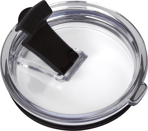 AquaFlask Leak &amp; Spill Proof Insulated Tumbler Lid (30 oz) - Fits YETI, RTIC, Ozark Trail, AquaFlask, and more (Black)