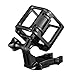 Kourpar Protective Frame Holder for GoPro Hero5 4 Session Housing Case Cage Border Shell Compatible with Go pro Hero Session4 5 Camera Mount Clamp 180 Degree Adjustable Go-pro Safty Accessories
