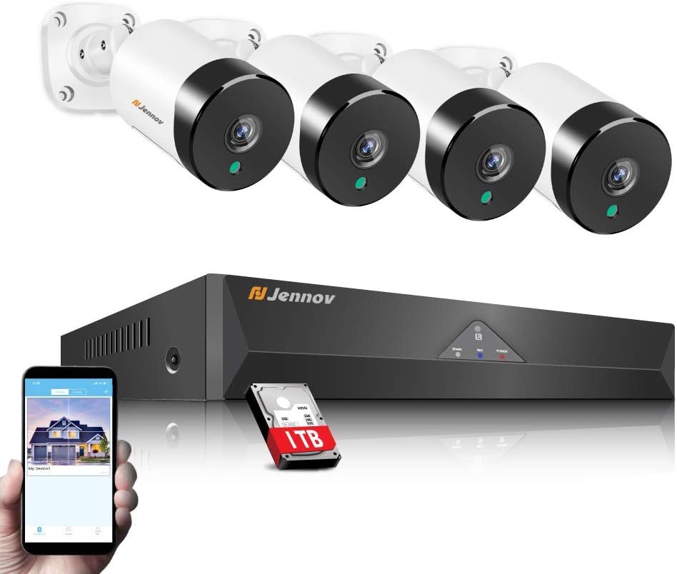 3MP POE CCTV Security Camera System with 1TB HDD Amazon.co.uk Electronics