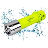Esky 500 lumen CREE LED Submarine Light Diving Flashlight Underwater Torch, Yellow