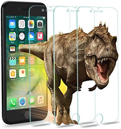 [3-Pack] iPhone 7 Tempered Glass Screen Protector, YepTech 0.22mm Slim 9H Hardness Bubble Free, Anti-Fingerprint, Scratch Coating For iPhone 7