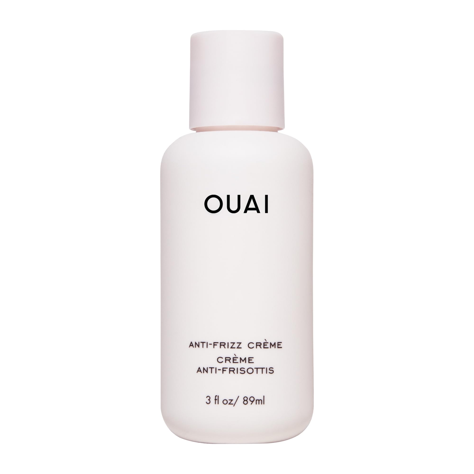 OUAI Anti Frizz Cream Travel Size - Moisturizing Hair Cream with Frizz Control & Heat Protection - Provides Hydration with Jackfruit & Beetroot Extract - Paraben, Phthalate & Sulfate Free