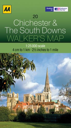 Walker's Map Chichester & The South Downs Walker's Map Chichester & The South Downs