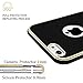 iPhone 6s Plus Case, iPhone 6 Plus Case, Luxury PU Leather Cloth Protective Cover Case, Magnetic Electroplate Rubber Slim Cell Phone Case iPhone 6s Plus iPhone 6 Plus Cases(5.5 inch) - Black