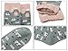 Dosoni Girl Novelty Cartoon Animal Lovely Cute socks 4 packs-Gift Idea (Cow/Gray)
