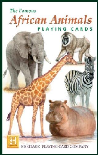 Heritage Playing Cards - African Animals Playing Cards