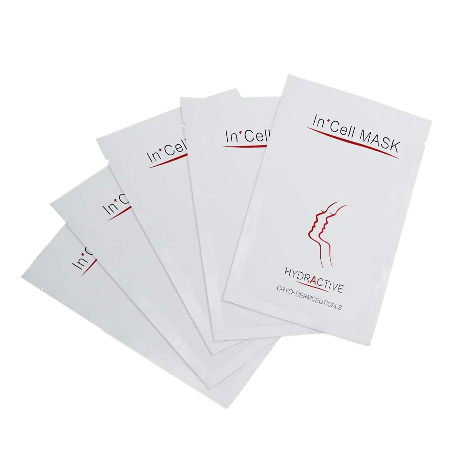INCELLICE Derma Roller Mask, 5pcs Collagen Repair Sheet Mask, After Microneedling Mask, Hyaluronic Acid Face Mask for Instant Hydration Moisturizing, Soothing, Cooling, Reducing Redness and Burning