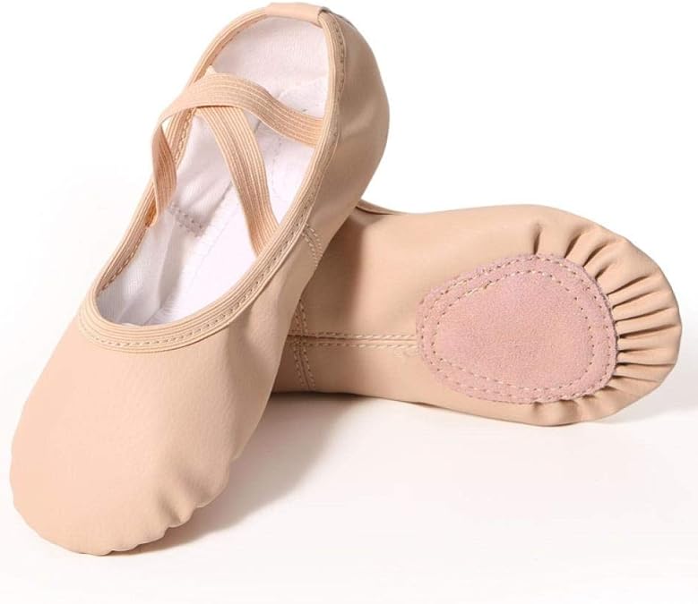 Reine Farbe Ballettschuhe für Mädchen Professionelle Kinder Tanzschuhe ...