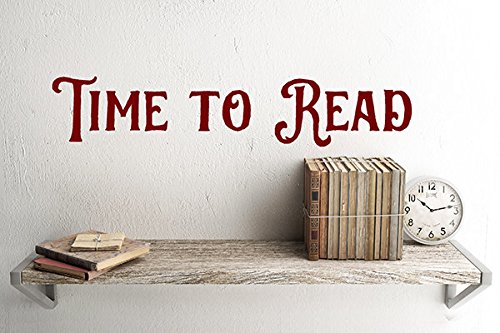 Wall Sticker Home Art Quotes Study Room Wall Decal Quotes Time To Read Vinyl Classroom Library Reading Wall Stickers For Kids Rooms Inspirational Decor Buy Online In Andorra At Andorra Desertcart Com Productid